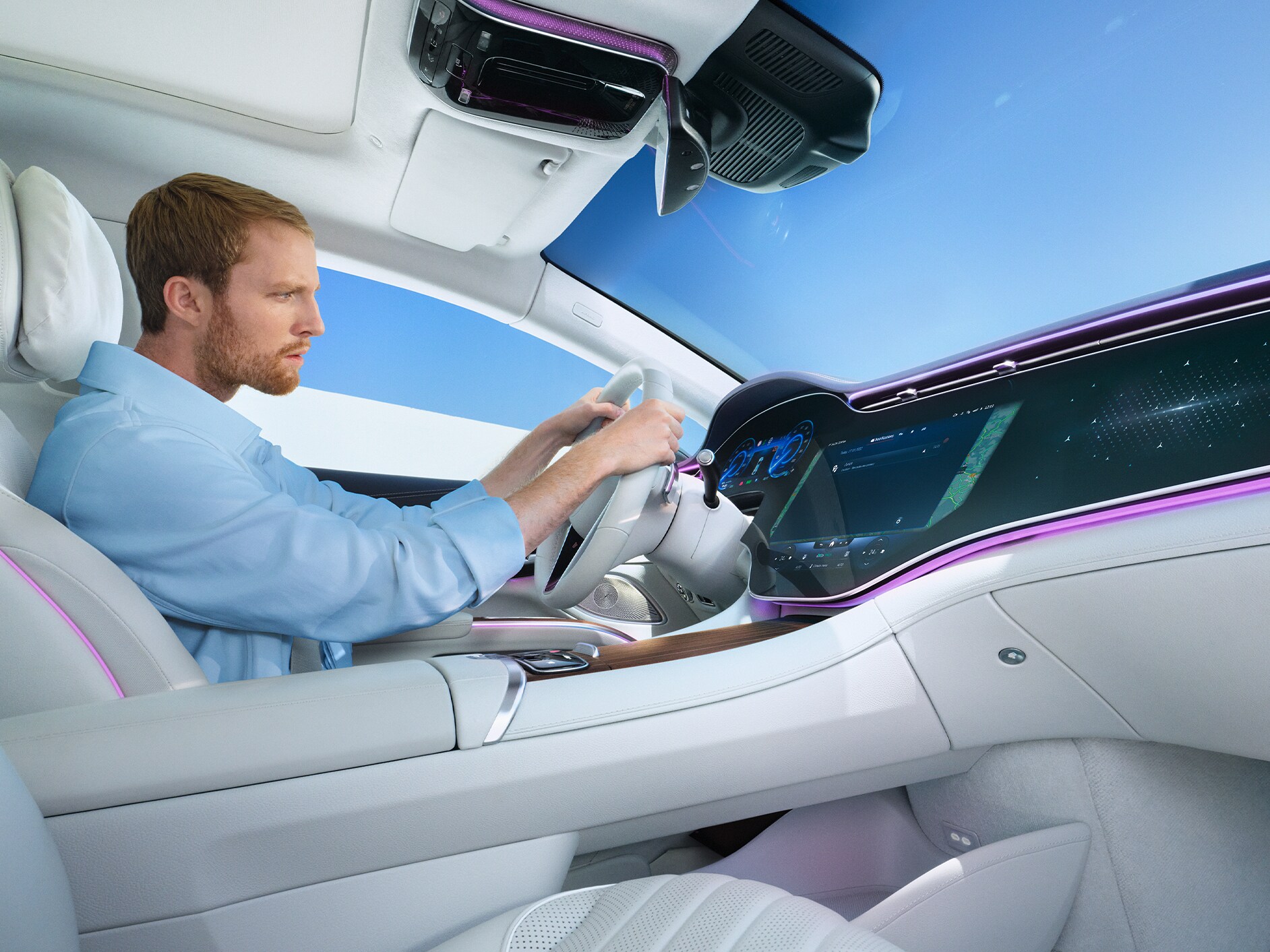 L'assistente vocale MBUX fa parte dei servizi di base dei Digital Extras di Mercedes-Benz.