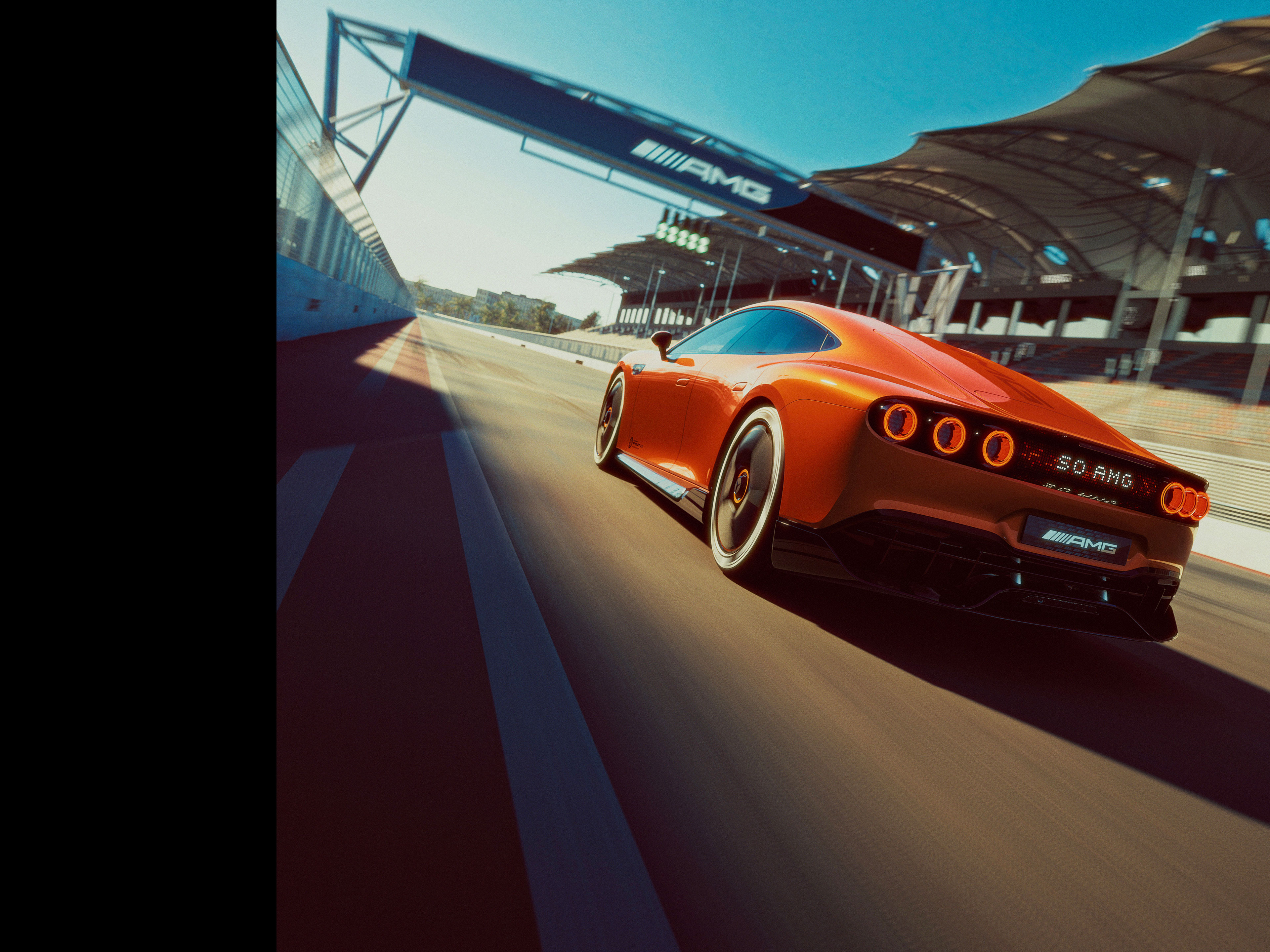 Il design e lo stile della nuova CONCEPT AMG GT XX con Architettura Elettrica AMG (AMG.EA) di Mercedes-AMG. Design & Style | AMG.EA | Mercedes-AMG