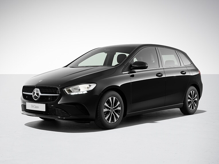 Mercedes-Benz Classe B con esterni di serie.