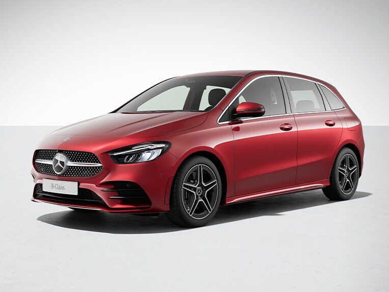 Mercedes-Benz Classe B nella versione di equipggiamento AMG Line.