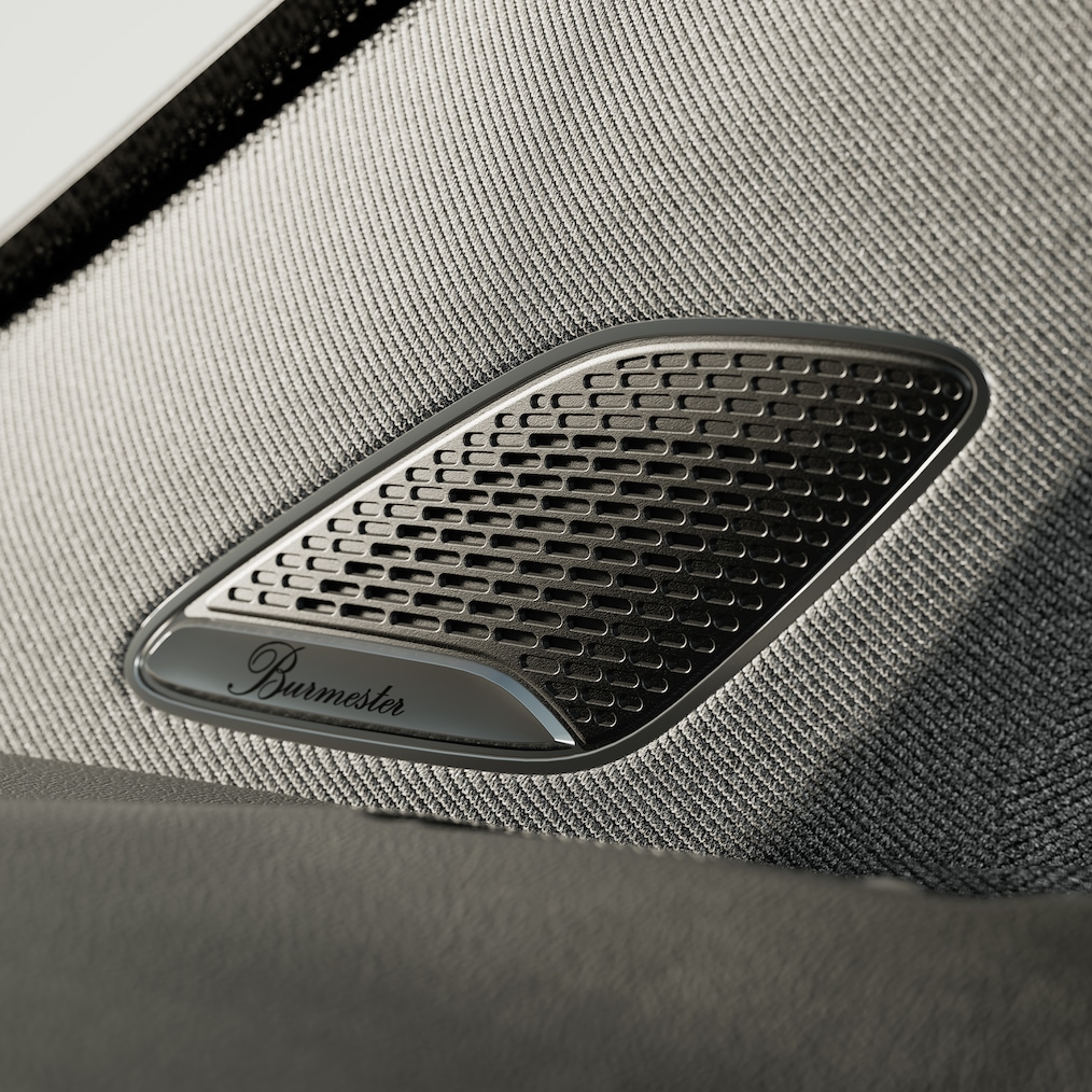 Un altoparlante del Burmester® Surround Sound System della Mercedes-Benz Classe B.