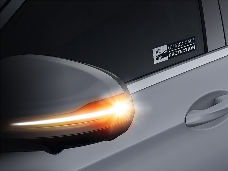 Protezione vettura GUARD a 360° nella Mercedes-Benz Classe A Berlina.