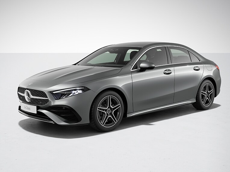 Gli esterni della Mercedes-Benz Classe A Berlina nella versione AMG Line.