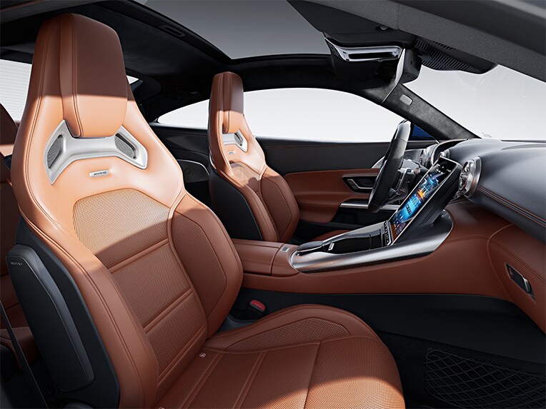 Il pacchetto sedili Multicontour della Mercedes-AMG GT Coupé.