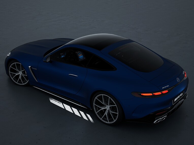 L'impostazione delle luci AMG per la Mercedes-AMG GT Coupé.