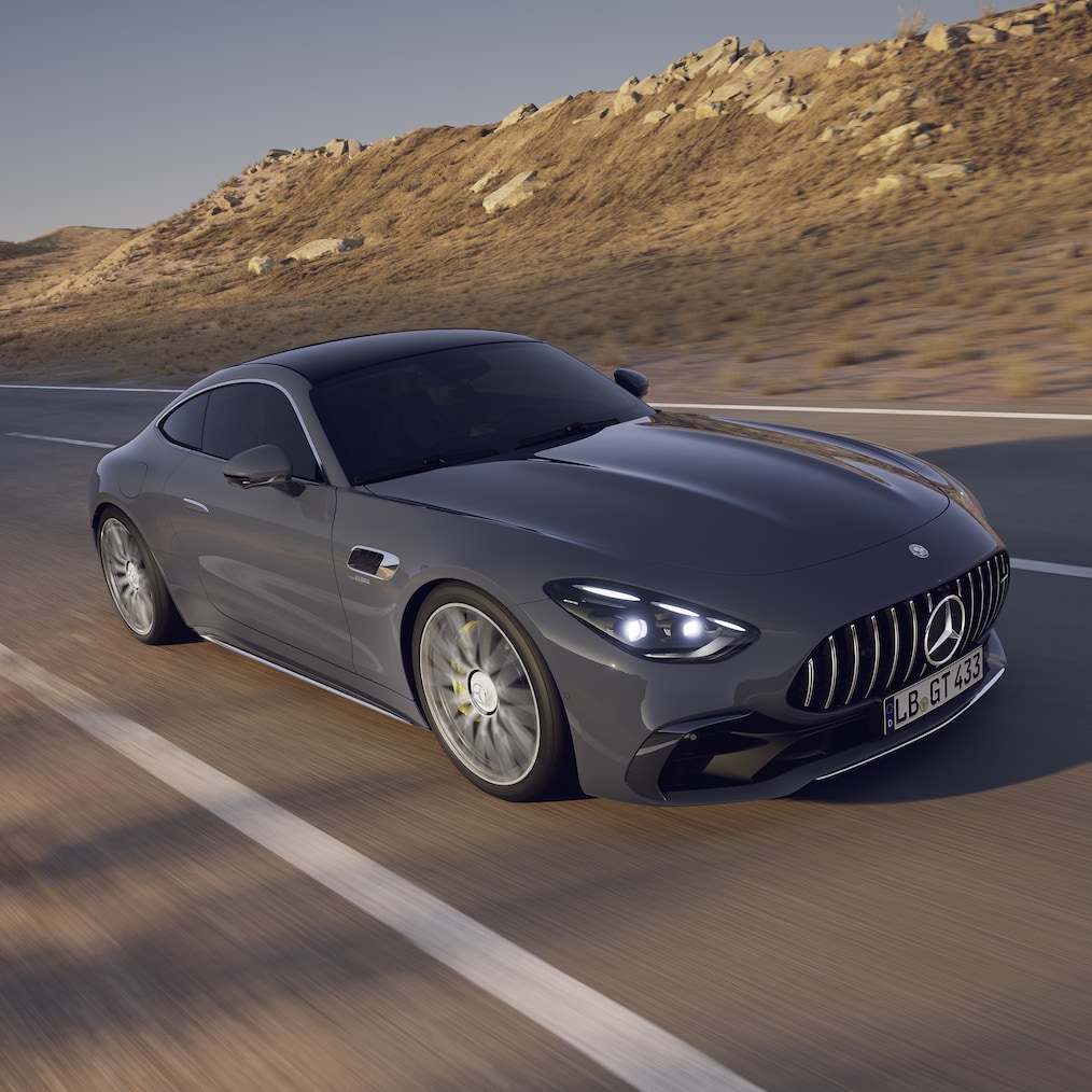Le opzioni MANUFAKTUR per la GT Coupé di Mercedes-AMG.