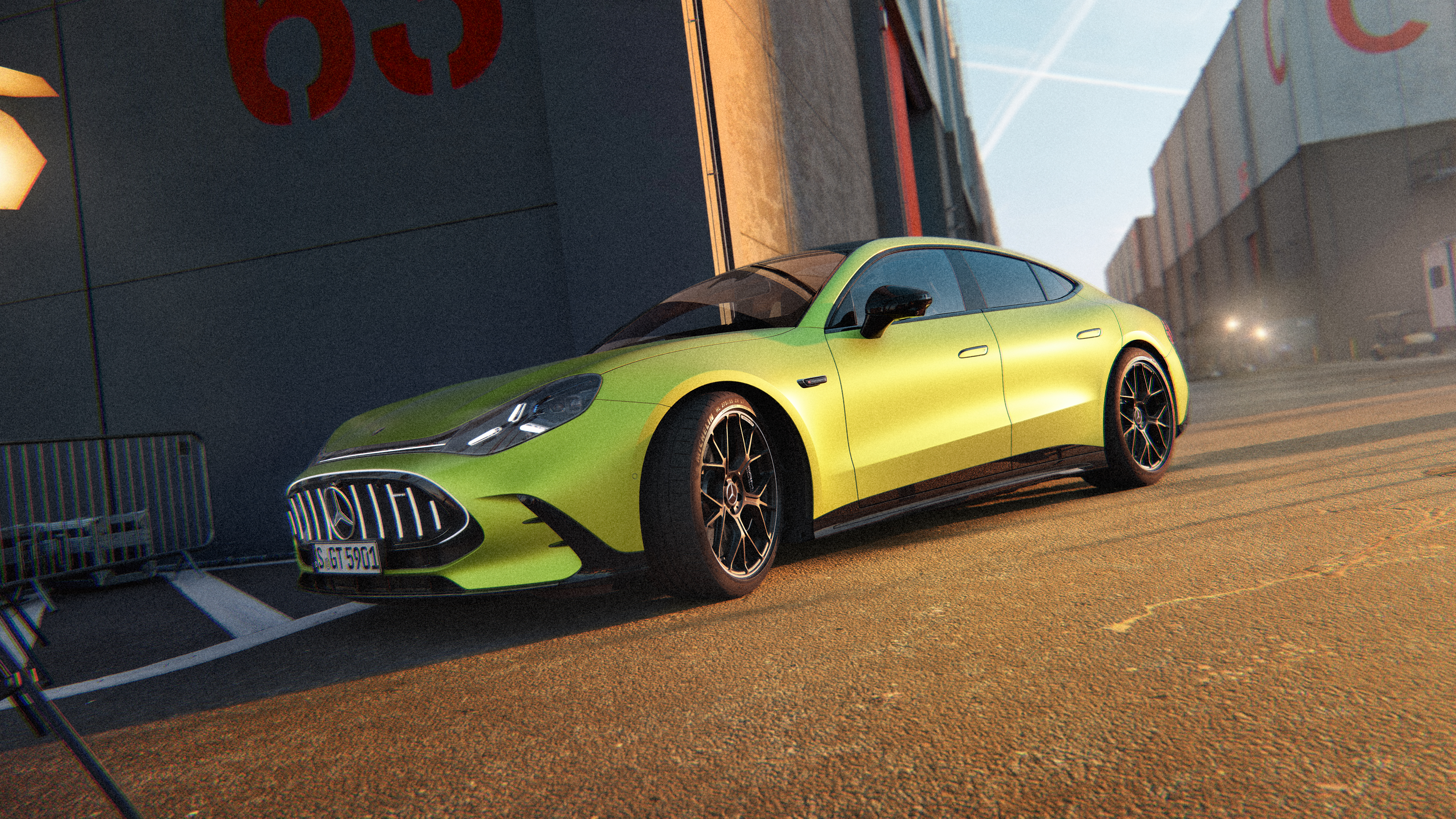 La nuova Mercedes‑AMG GT Coupé a 4 porte. La nuova Mercedes‑AMG GT Coupé a 4 porte.