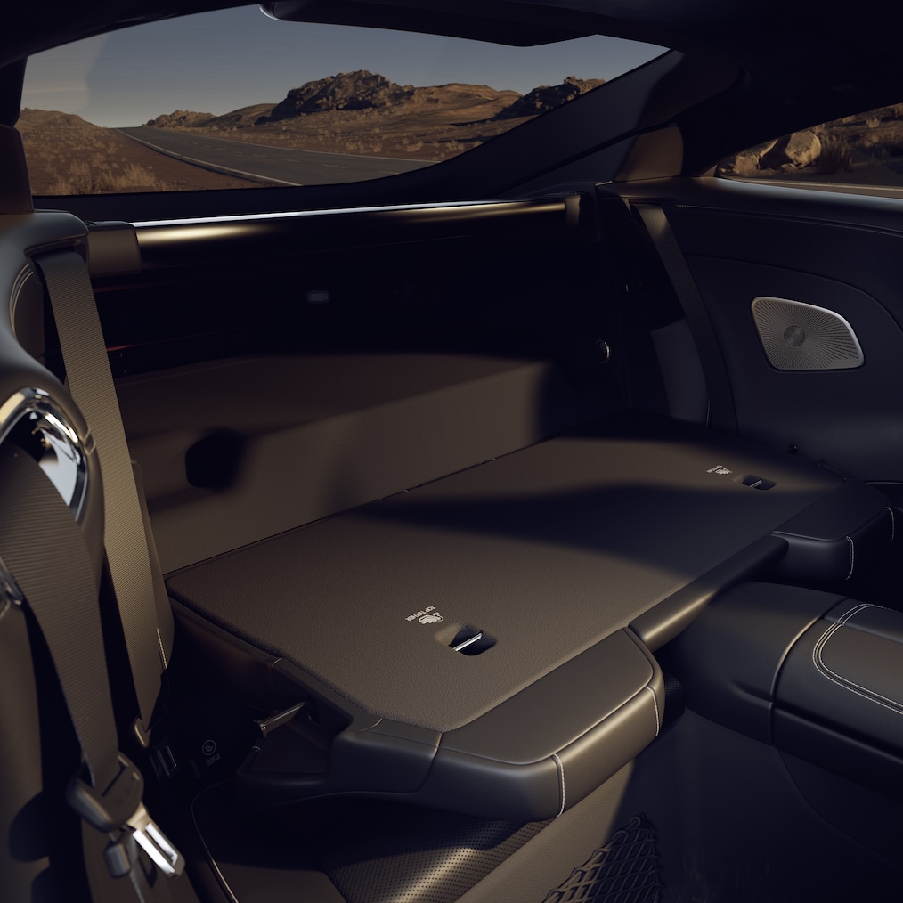 Configurazione dei sedili della GT Coupé.