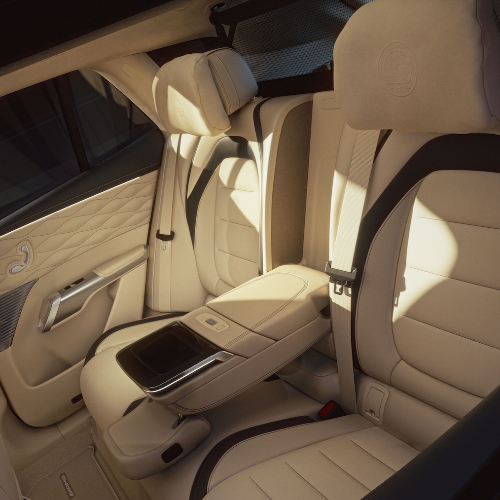 I sedili posteriori di Mercedes-AMG GT 53.