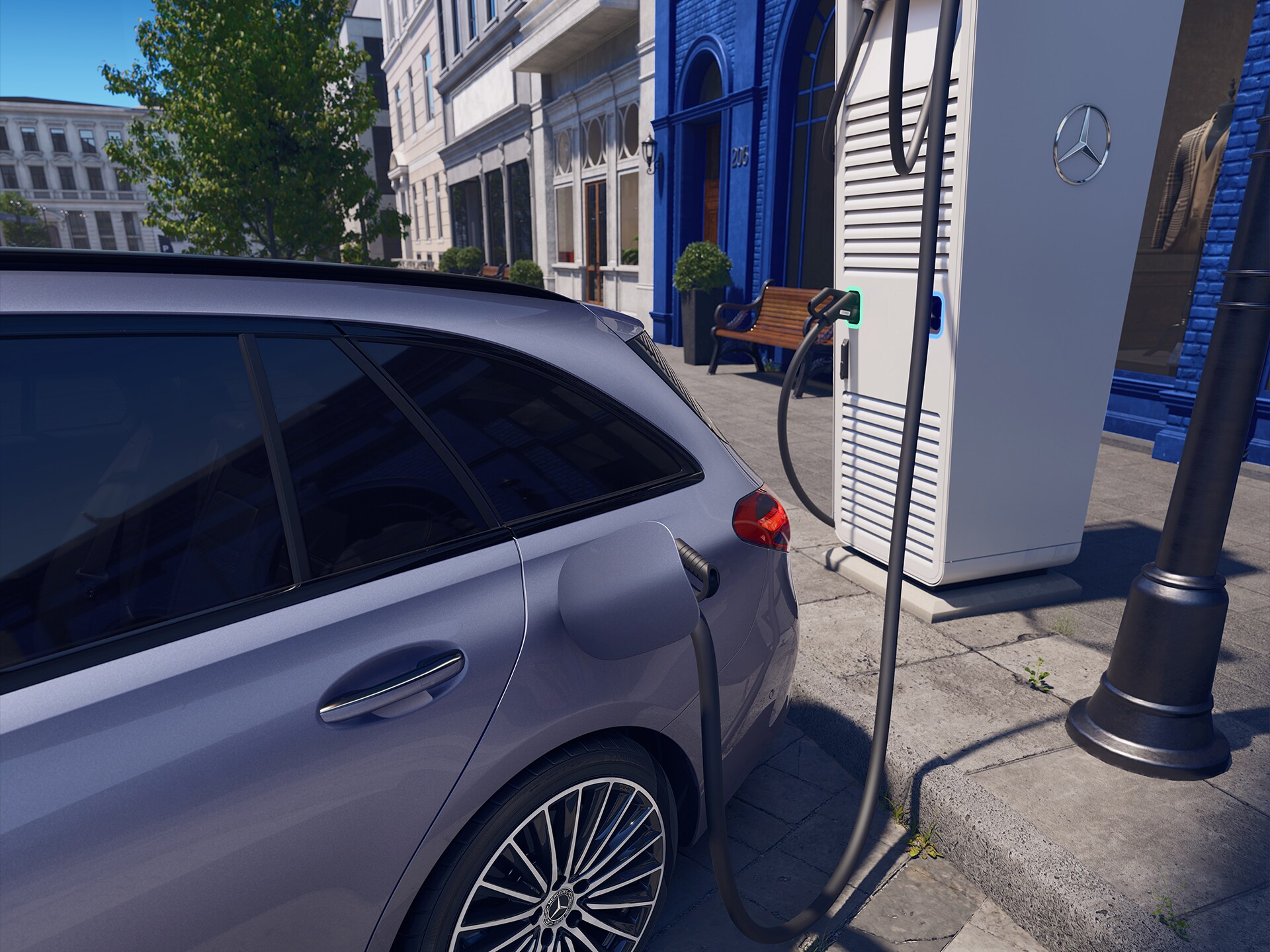 La nuova Classe C Station Wagon in versione ibrida plug-in di Mercedes-Benz.