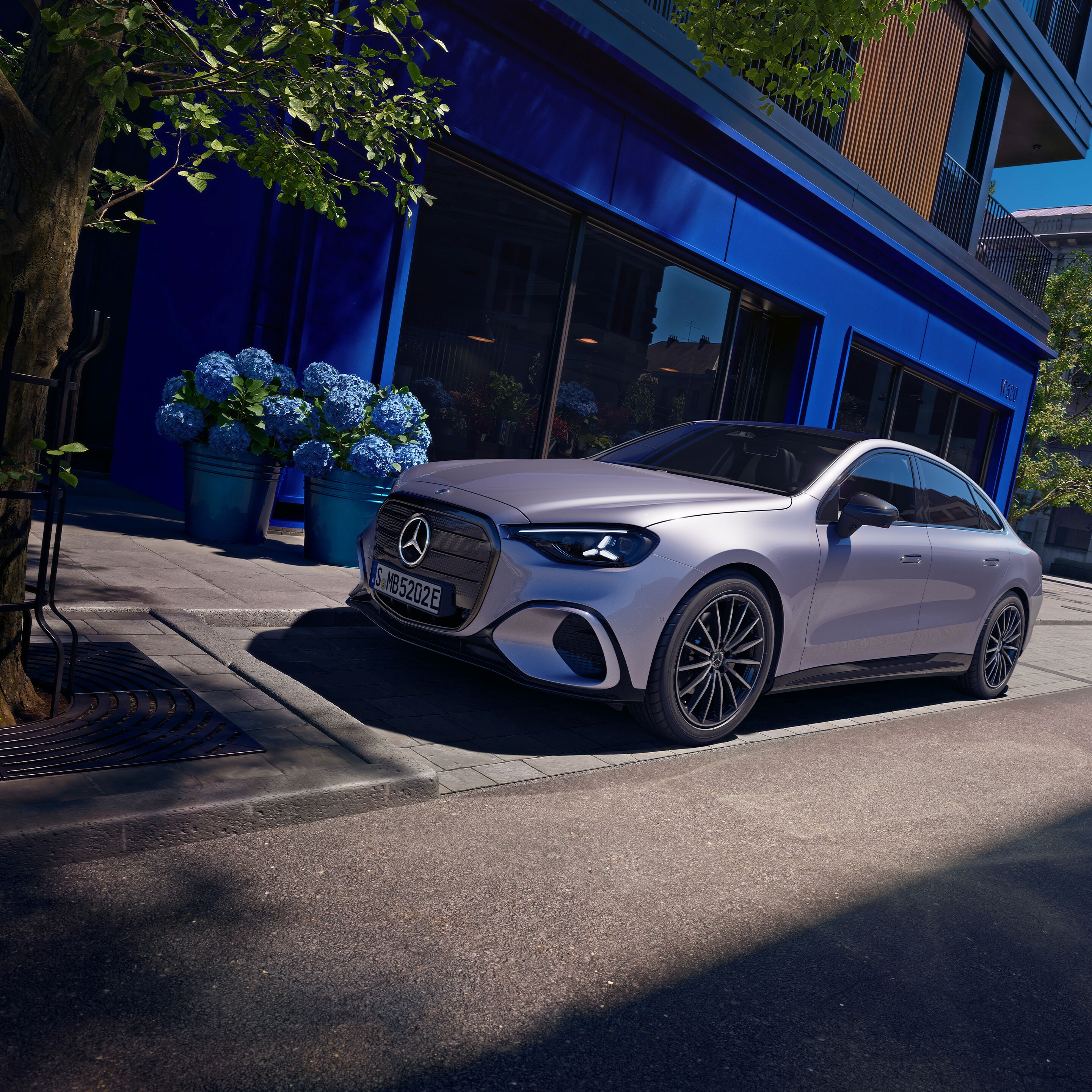 L’esterno della nuova Classe C di Mercedes-Benz.