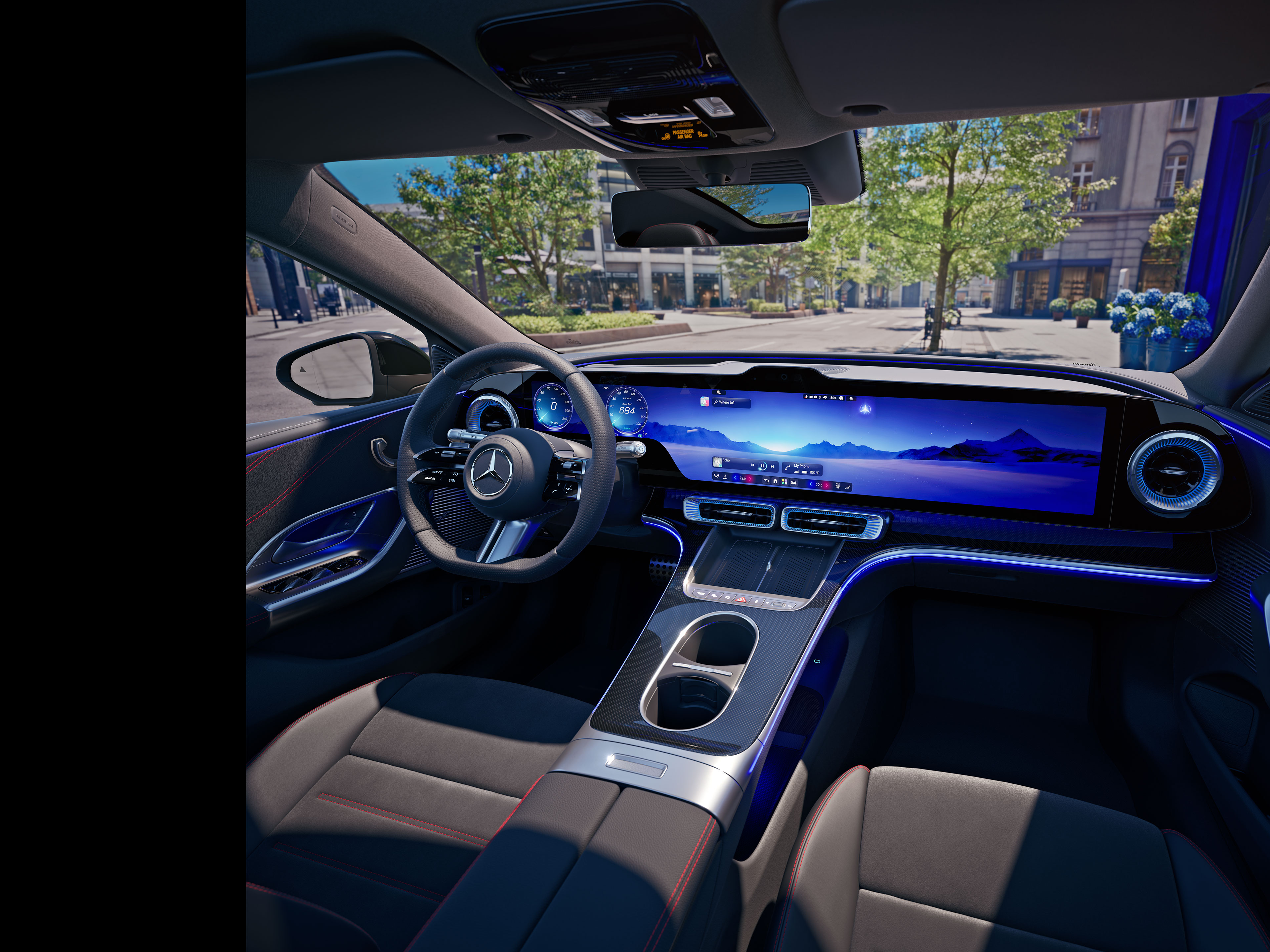 Interni | Classe C | Mercedes-Benz L’interno della nuova Classe C di Mercedes-Benz.