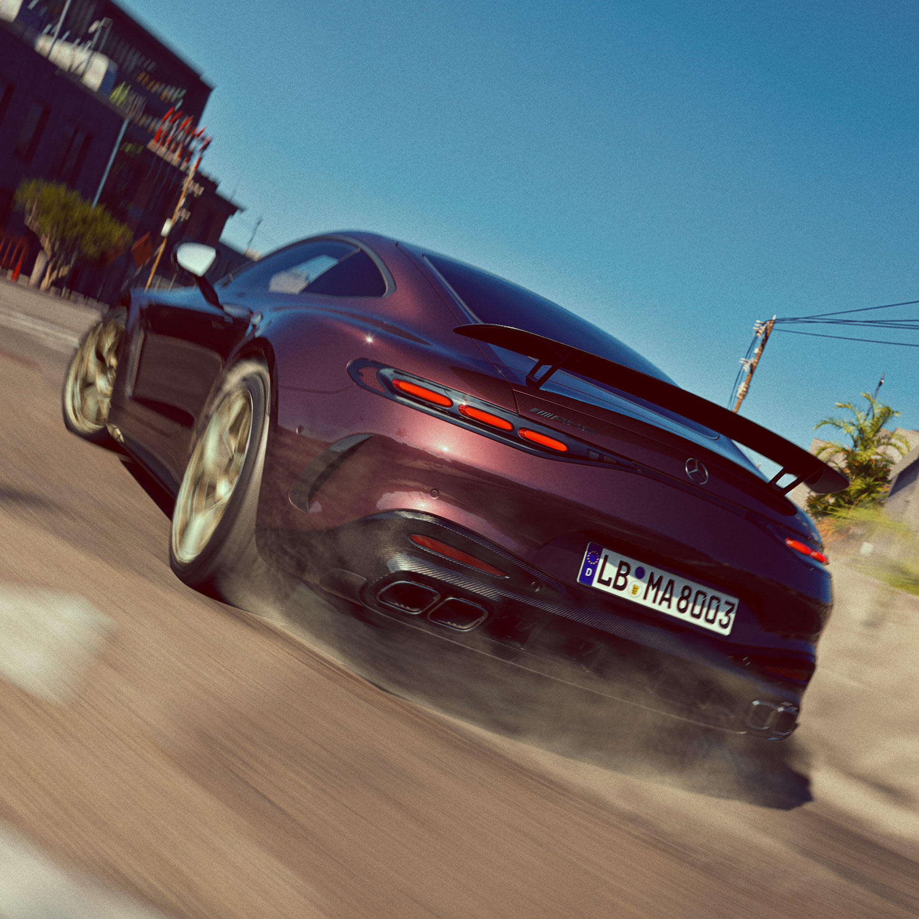 Spirito ispirato alle prestazioni sportive | GT Coupé | Mercedes-AMG La GT Coupé di Mercedes-AMG.