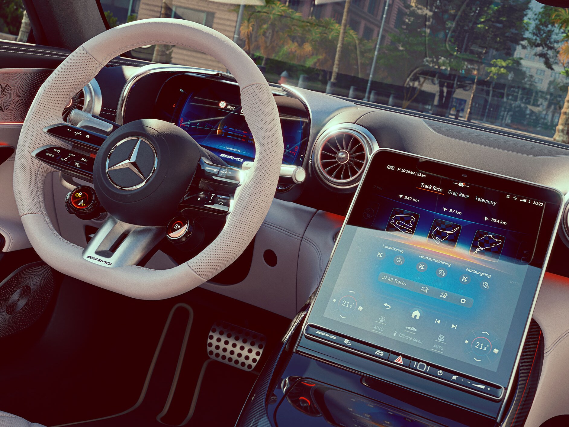 La GT Coupé di Mercedes-AMG.