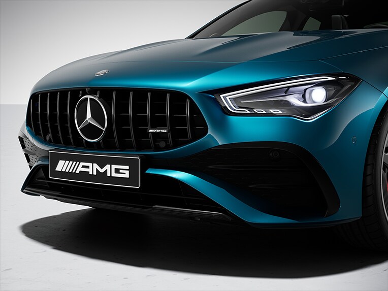 Mercedes-AMG CLA 35 4MATIC con pacchetto Night II AMG.