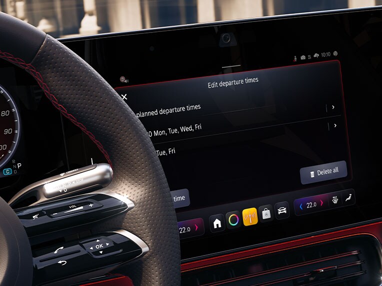 Il climatizzatore pre-ingresso nella nuova CLA di Mercedes-Benz.
