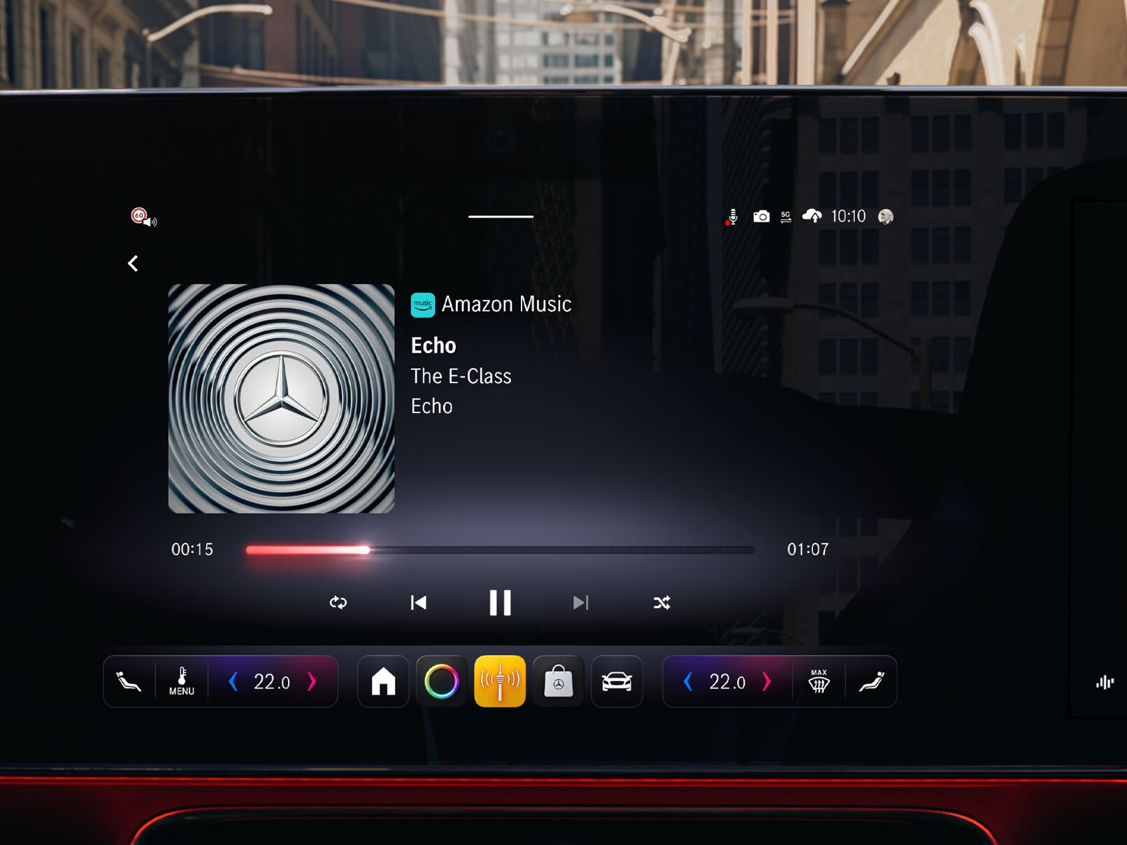 L'extra digitale: MBUX Entertainmentn nella nuova CLA di Mercedes-Benz.