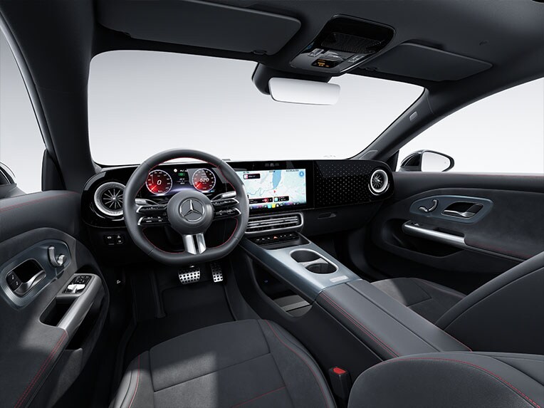 La AMG Line nella CLA completamente elettrica di Mercedes-Benz.