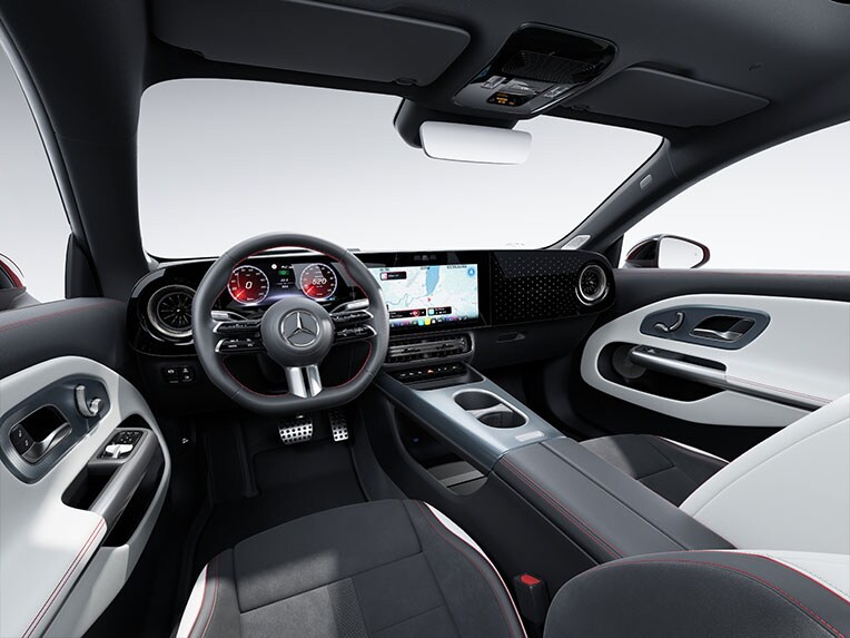 La AMG Line Plus nella CLA completamente elettrica di Mercedes-Benz.
