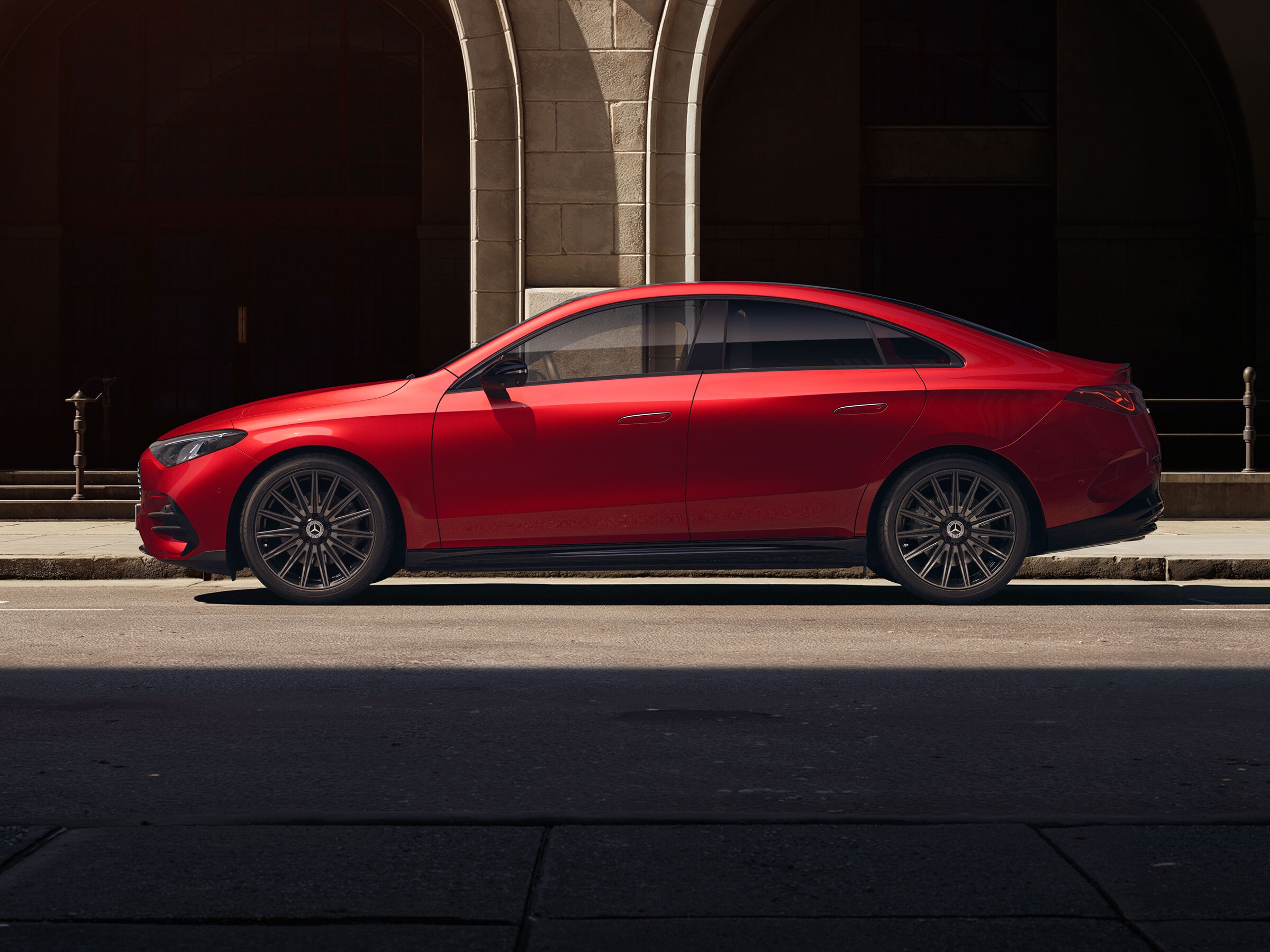 CLA elettrica collegata a una colonnina