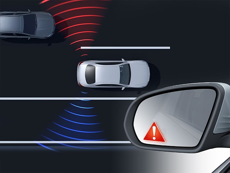 Blind Spot Assist della Mercedes-Benz CLA Shooting Brake.
