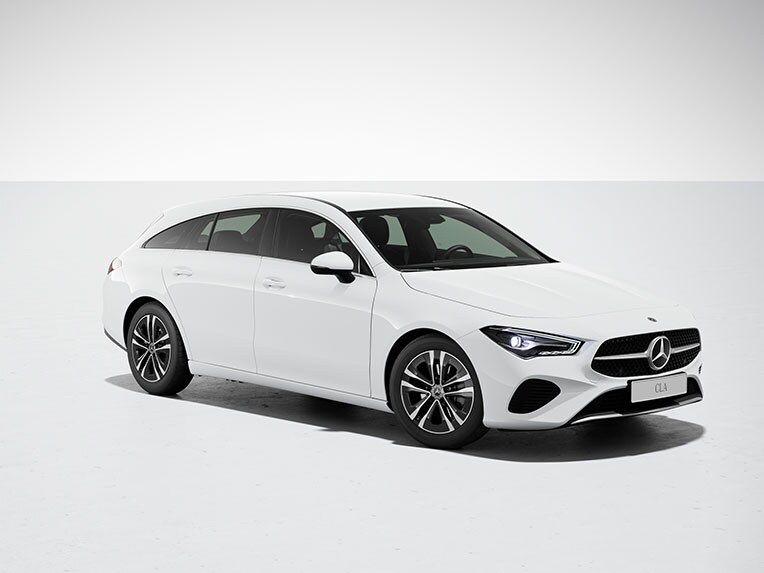 Mercedes-Benz CLA Shooting Brake con equipaggiamento di serie.