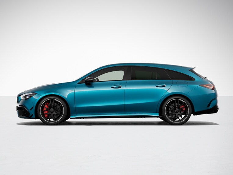 Il pacchetto Night AMG della Mercedes-AMG CLA Shooting Brake.