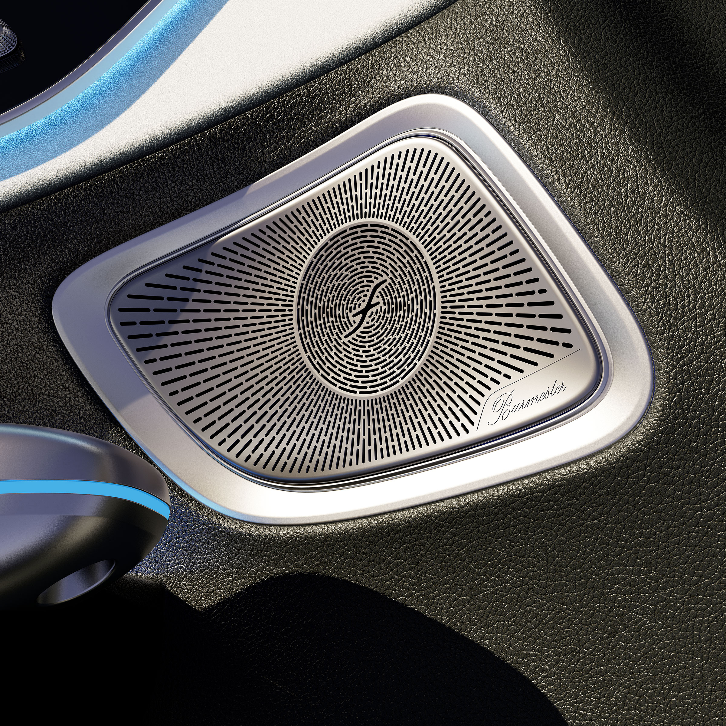 Il Surround Sound System Burmester® 3D della Mercedes-Benz CLE Cabrio.