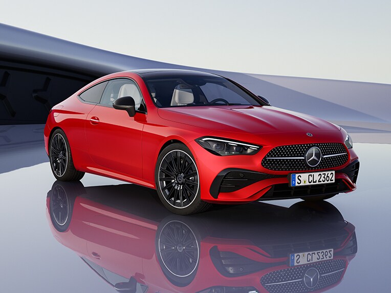 La Mercedes-Benz CLE Coupé.