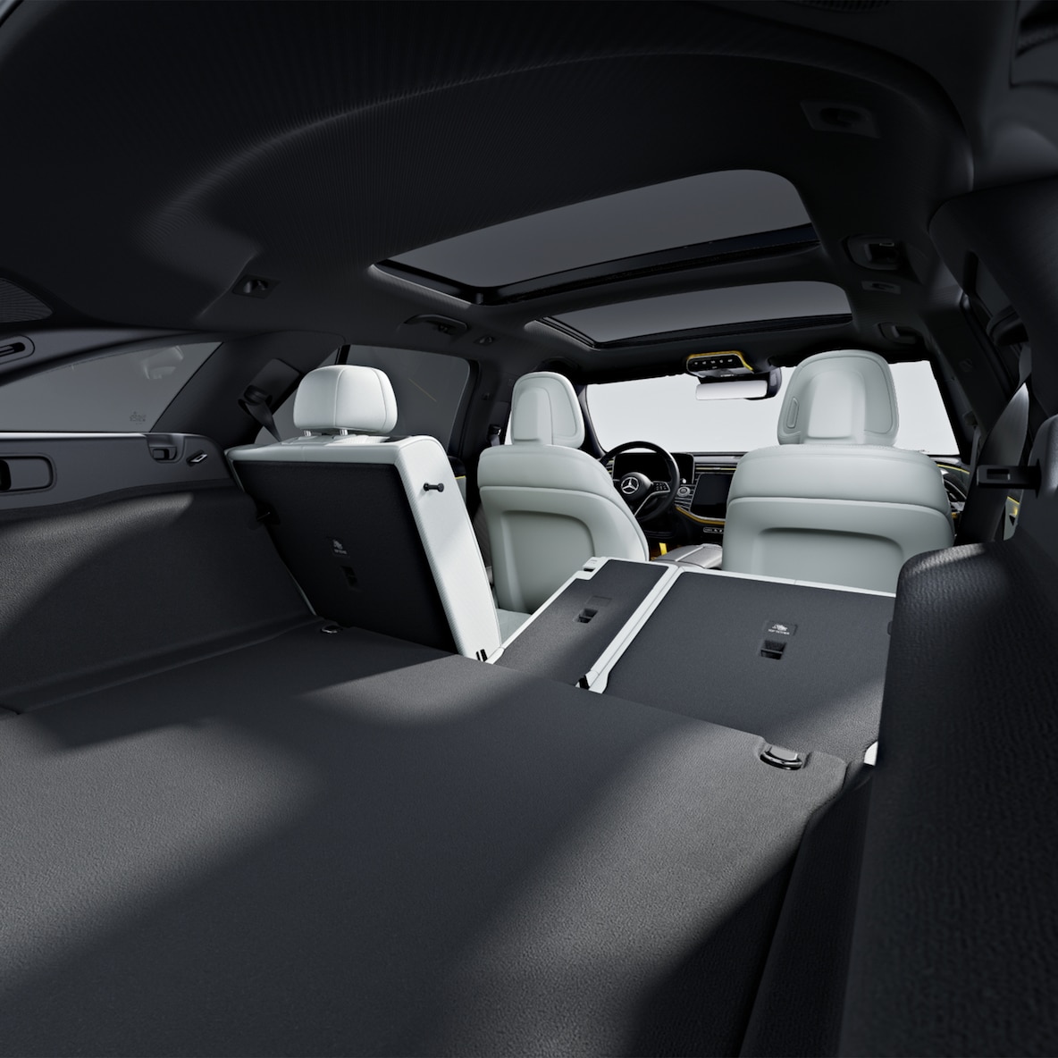 La concezione flessibile dello spazio nella Mercedes-Benz Classe E.