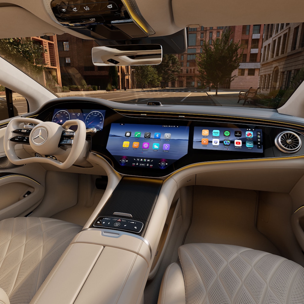 Nuova generazione MB.OS nella nuova Mercedes-Benz EQS.