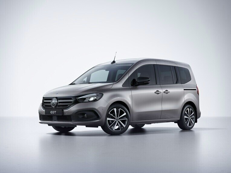 Il design degli esterni di Mercedes-Benz EQT.