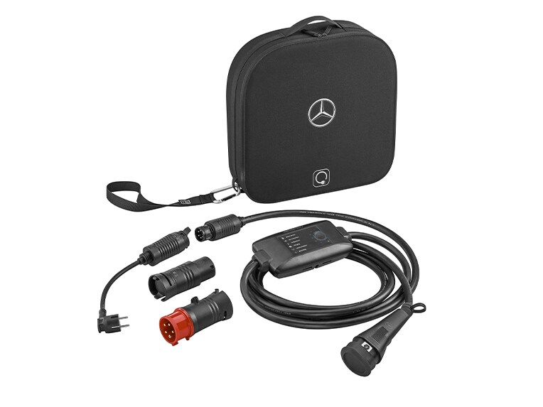Sistema di ricarica flessibile Pro della Mercedes-Benz Classe G completamente elettrica.