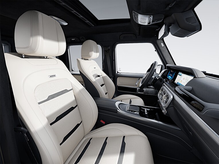 Gli interni della EXCLUSIVE Line nella Mercedes-AMG Classe G.