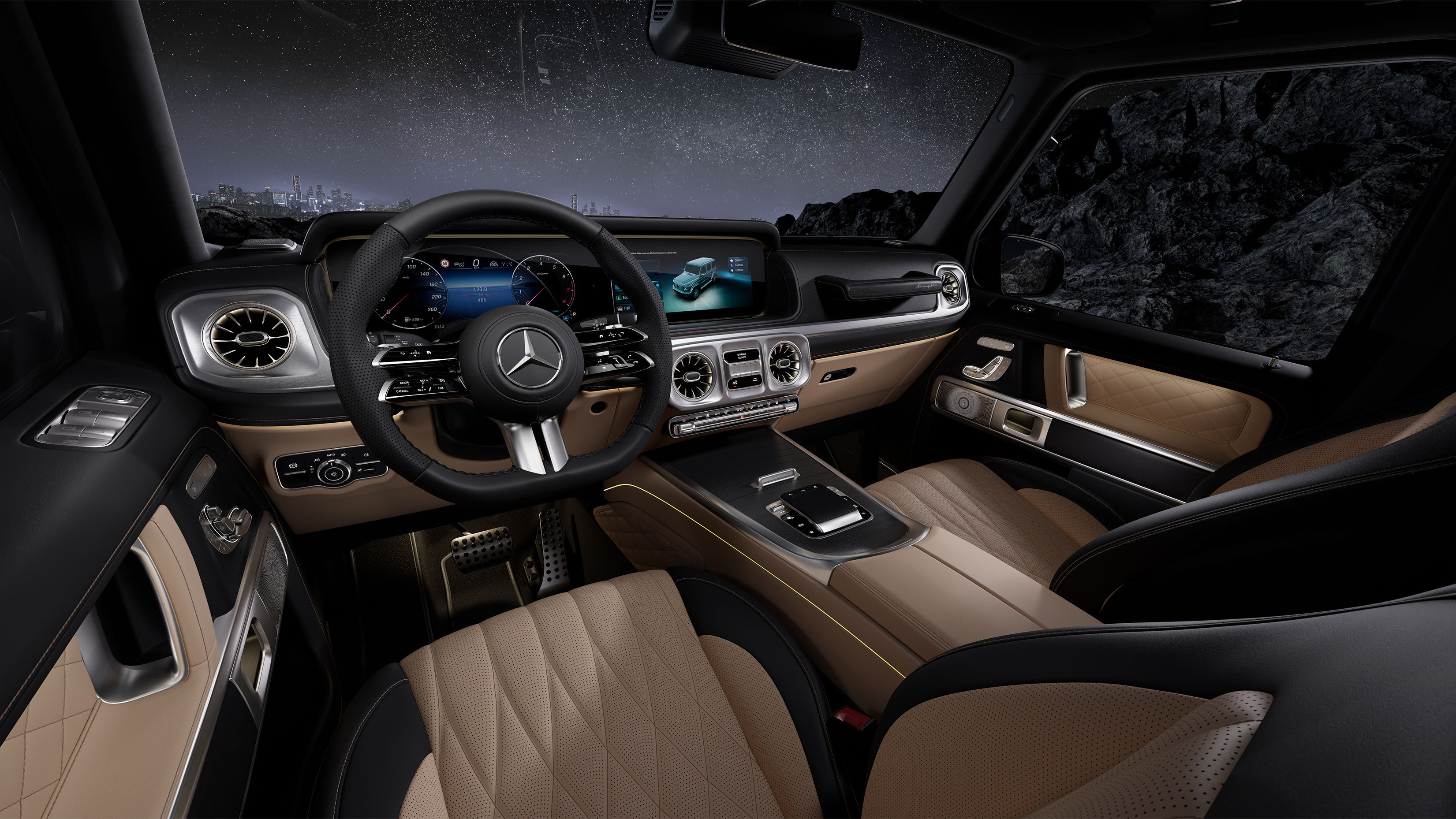 Classe G Elettrica | Mercedes-Benz Interni di Classe G 580 elettrica
