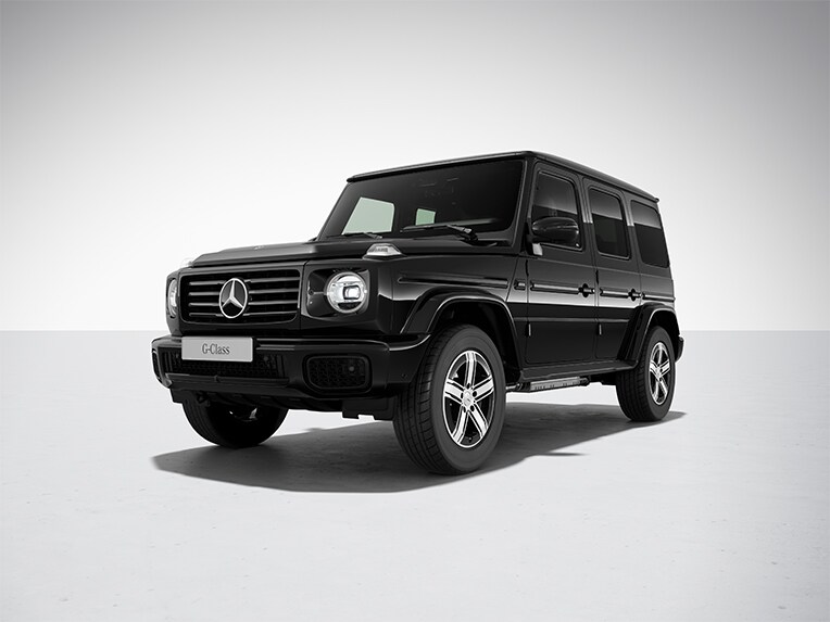Mercedes-Benz Classe G con equipaggiamento di serie per gli esterni.