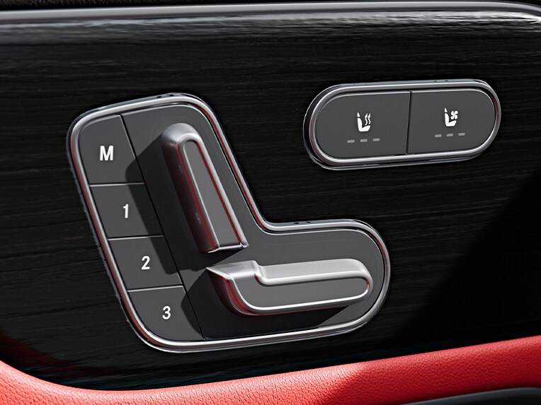 Il pacchetto sedili AMG Performance High End della Mercedes-AMG GLA.