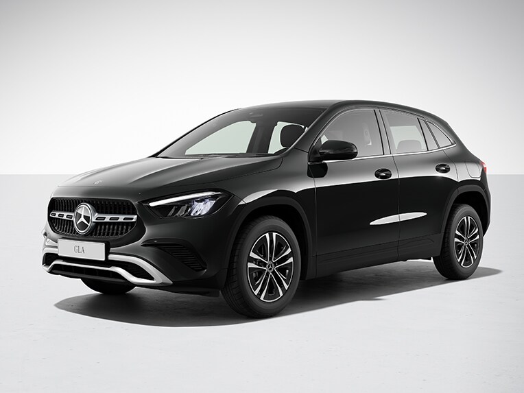 Mercedes-Benz GLA con equipaggiamento di serie.