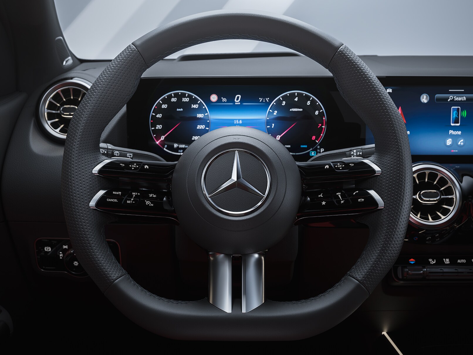 Volante in pelle