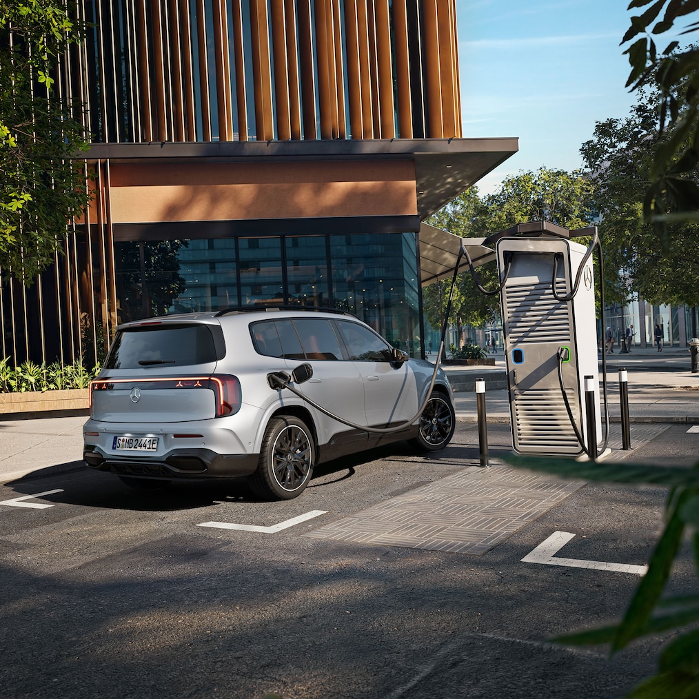 Nuova GLB 100% elettrica con modalità di ricarica rapida.