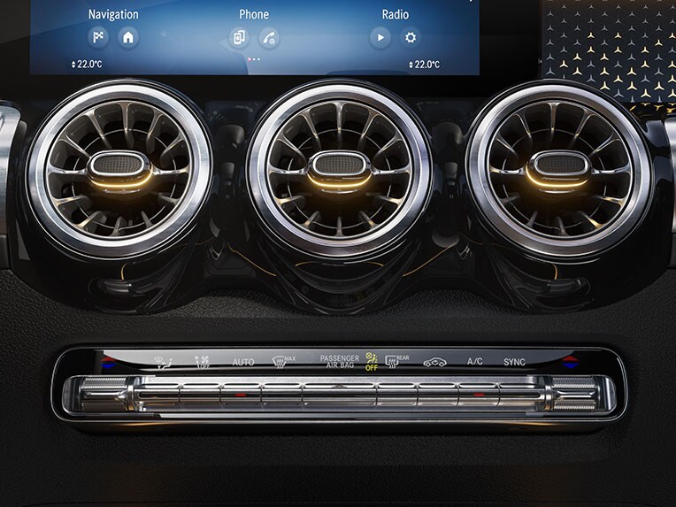 Climatizzatore automatico COMFORTMATIC della Mercedes-Benz GLB.