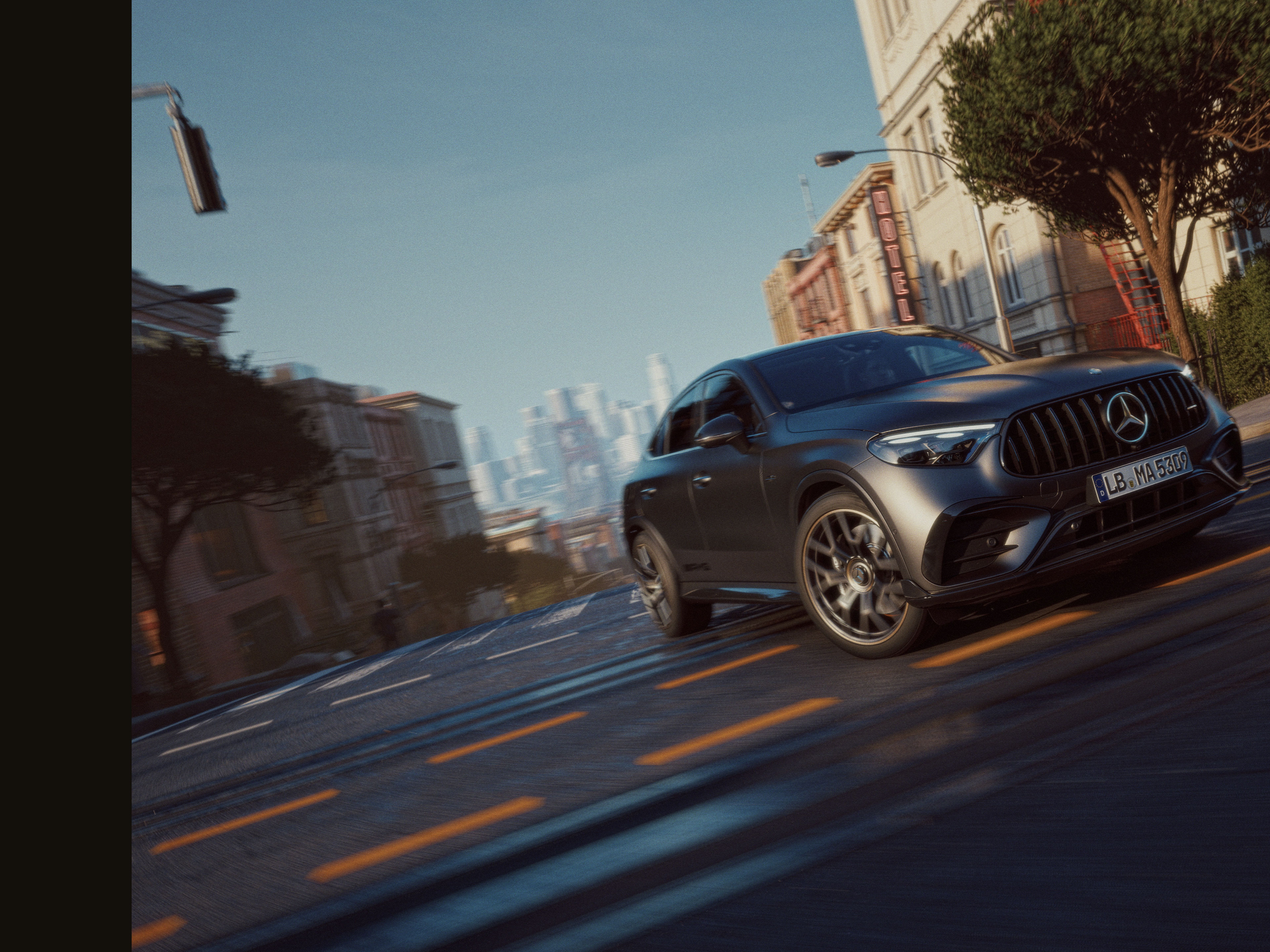 Esterni | GLC | Mercedes-AMG Gli esterni della nuova Mercedes-AMG GLC Coupé.