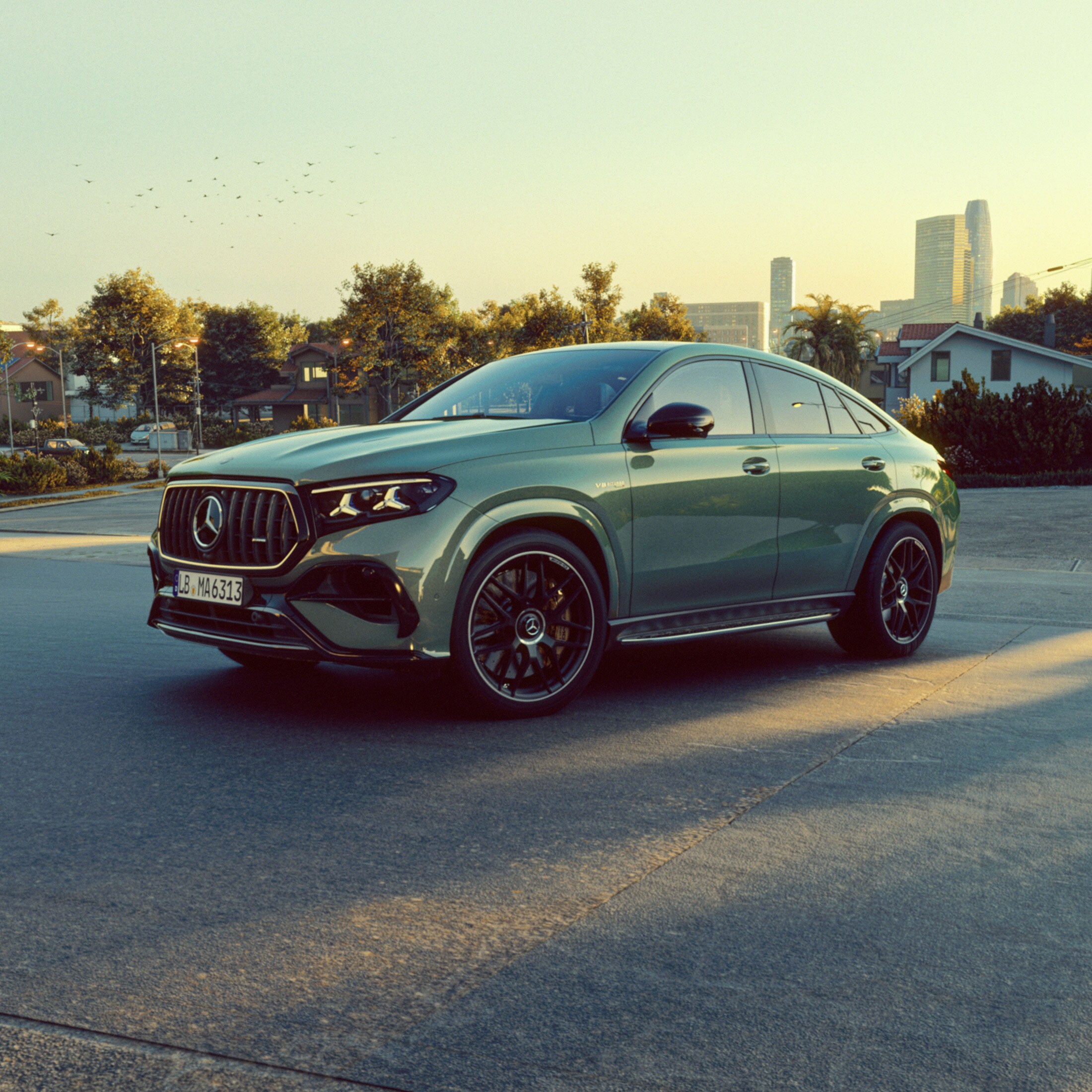 Nuova Mercedes‑AMG GLE 63 S Coupé con vista a tre quarti