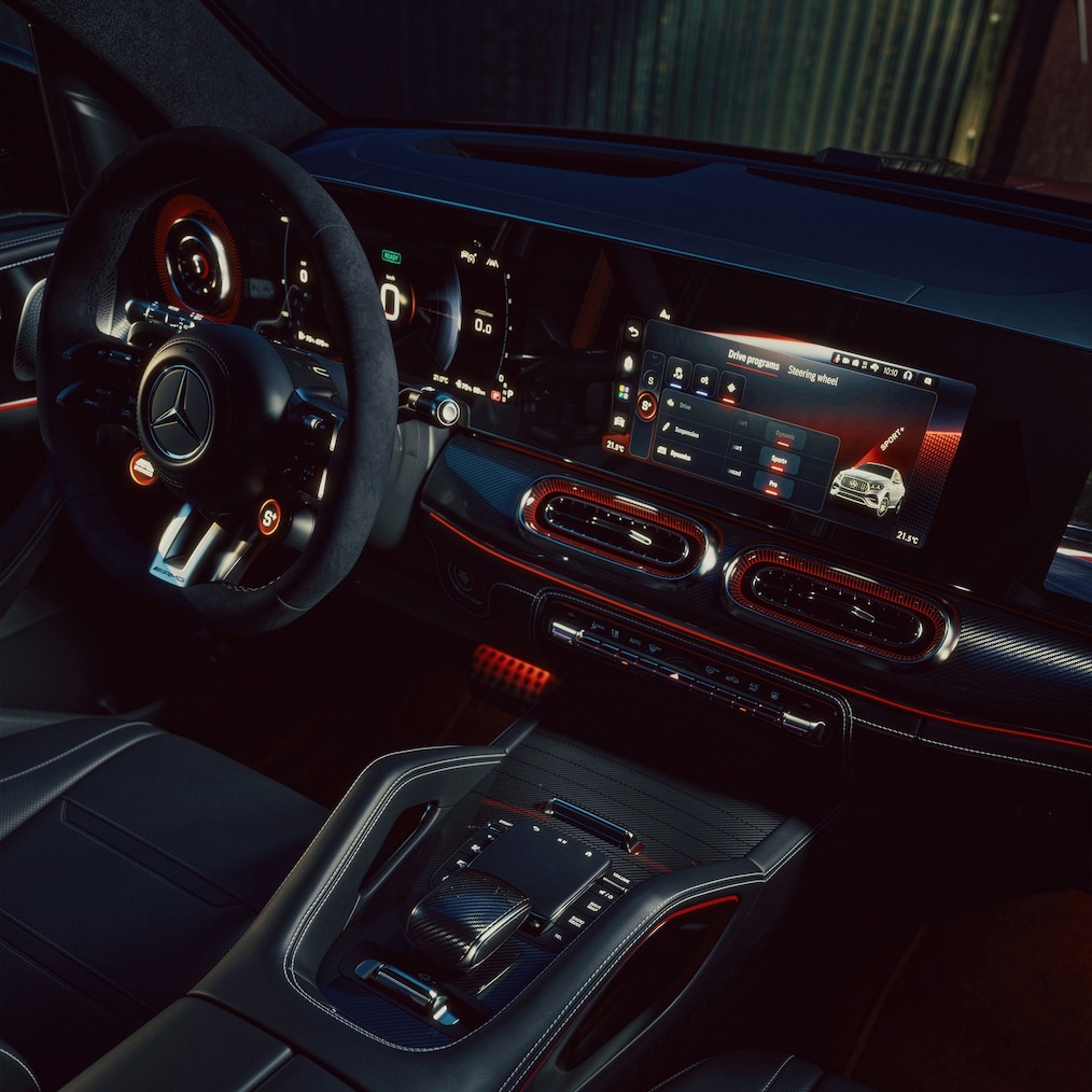 I sedili AMG della Mercedes-AMG GLE Coupé.