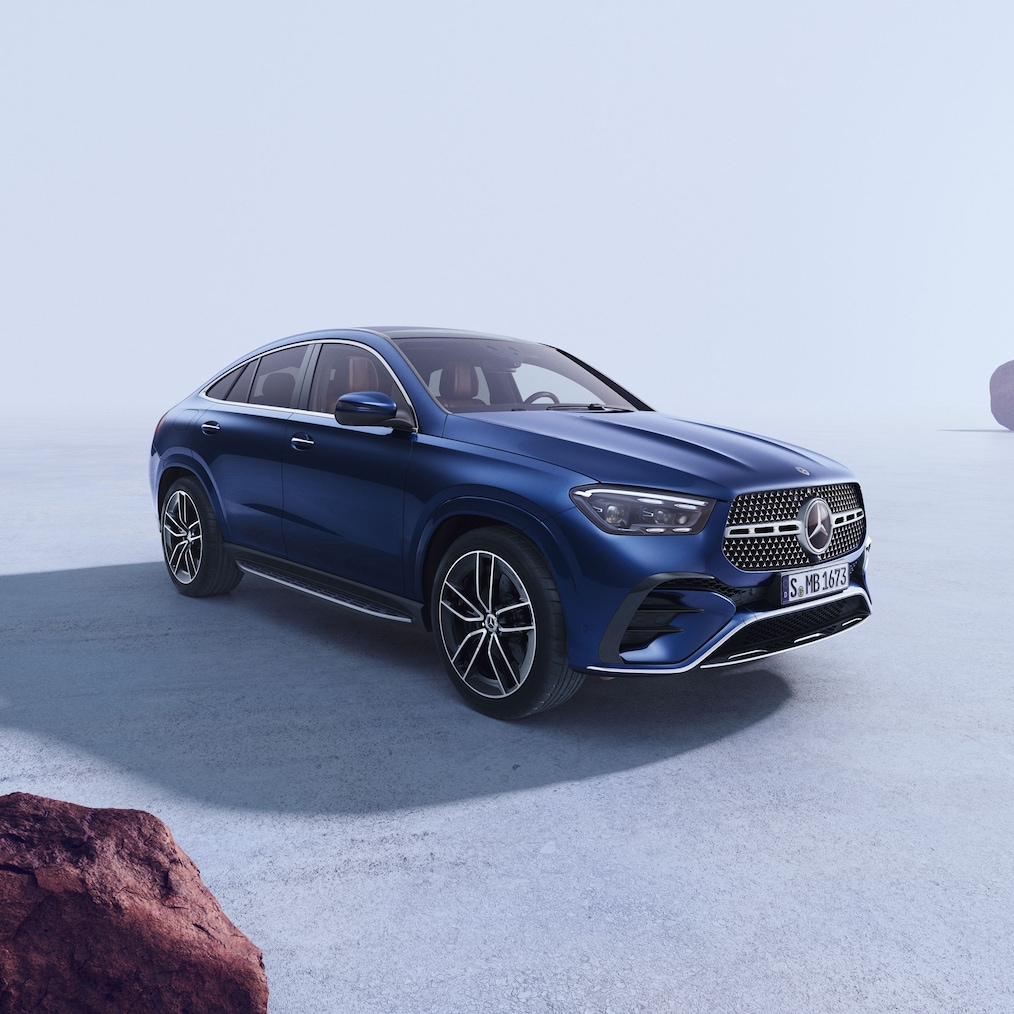 L'E-ACTIVE BODY CONTROL della Mercedes-Benz-GLE Coupé.