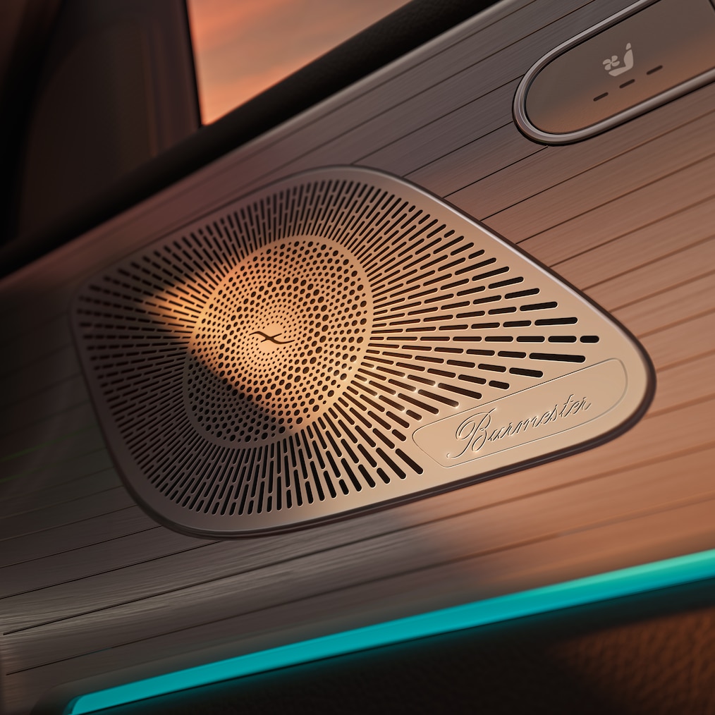 Il Sound System Burmester® 3D Surround opzionale del Mercedes-Benz GLE Coupé.
