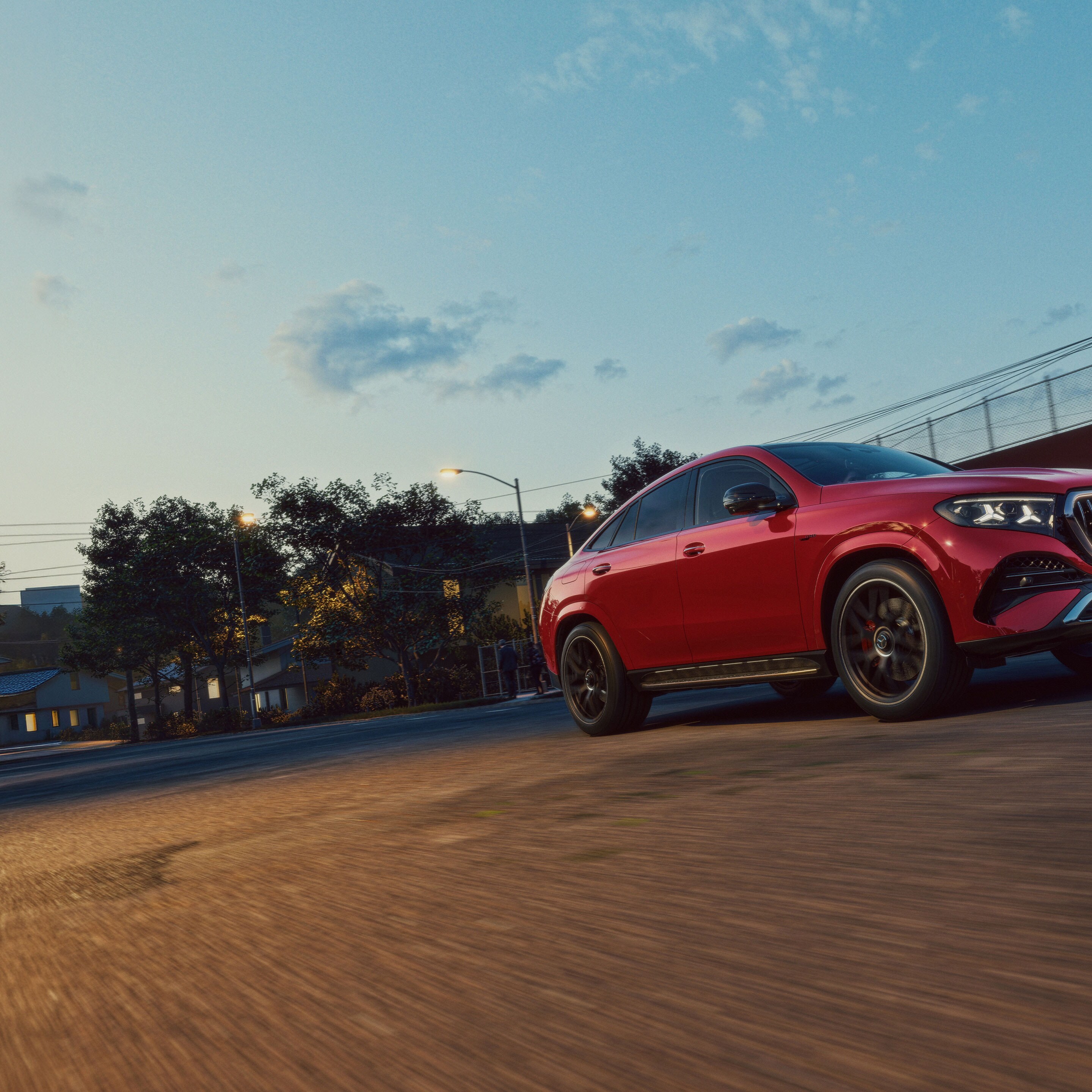 Gli esterni della nuova Mercedes-AMG GLE Coupé.