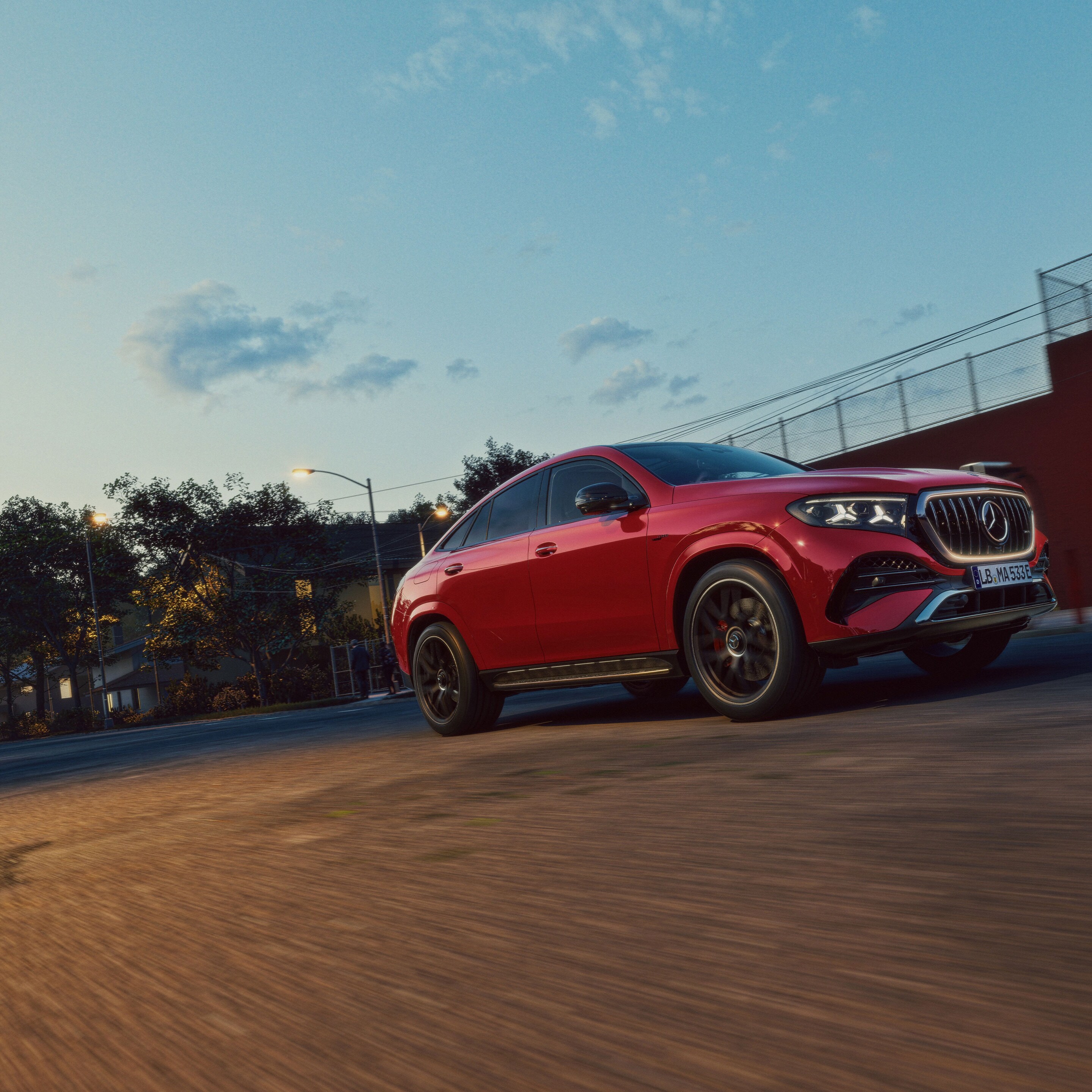 Gli esterni della nuova Mercedes-AMG GLE Coupé.