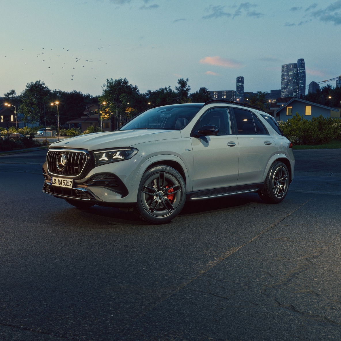 Gli esterni della GLE 53 4MATIC+ di Mercedes-AMG.
