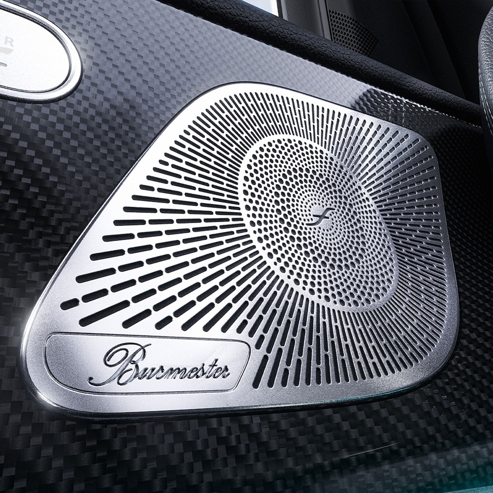 Gli altoparlanti del Surround Sound System Burmester® della Mercedes-Benz GLE.